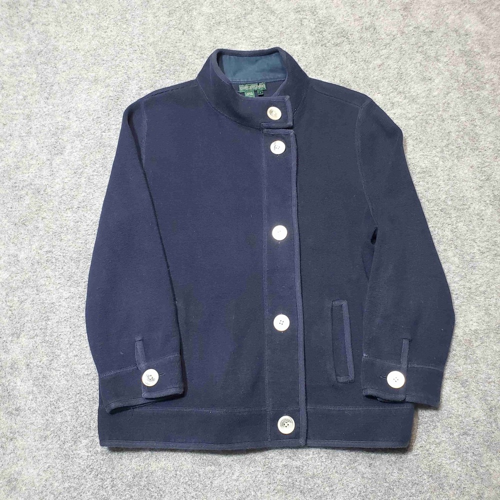Lauren Ralph Lauren Sweater Womens Large Button Up Jacket